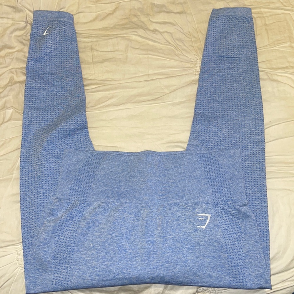 Never Worn Blue Gymshark Leggings